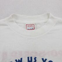 XL/古着 半袖 ビンテージ Tシャツ メンズ 80s Smile 企業広告 クルーネック 白 ホワイト 24may14 中古_画像6