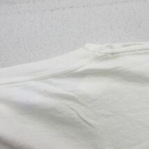 L/古着 ジャージーズ ラッセル 半袖 ビンテージ Tシャツ メンズ 80s 魚 エンジェル コットン クルーネック 白 ホワイト 24may14 中古_画像9