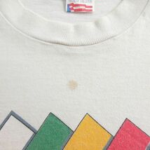 XL/古着 フルーツオブザルーム 半袖 ビンテージ Tシャツ メンズ 90s レーシングカー 大きいサイズ コットン クルーネック 白 ホワイト 24ma_画像7