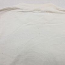 XL/古着 半袖 ビンテージ Tシャツ メンズ 90s カモ クルーネック 白 ホワイト spe 24may15 中古_画像7
