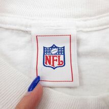 XL/古着 半袖 ビンテージ Tシャツ メンズ 00s NFL ニューヨークジェッツ クルーネック 白 ホワイト アメフト スーパーボウル 24may15 中古_画像3