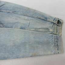 M/古着 リーバイス Levis 長袖 ジージャン メンズ 90s 紺 ネイビー デニム 24may16 中古 アウター Gジャン ジャケット_画像7