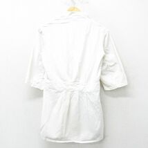 S/古着 半袖 ビンテージ ミリタリー スモック シャツ メンズ 60s 白 ホワイト spe 24may16 中古 トップス_画像3