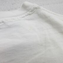 M/古着 半袖 ビンテージ Tシャツ メンズ 90s ハードロックカフェ ラスベガス コットン クルーネック 白 ホワイト 24may17 中古_画像9