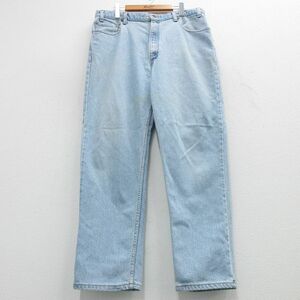 W35/古着 リーバイス Levis 510 ジーンズ メンズ 90s 薄紺 ネイビー デニム 24may17 中古 ボトムス ジーパン Gパン ロング パンツ