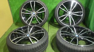 ◆ BMW ※メーカー不明 After-market アルミWheels Tires 19 Inch 4本 8.0J PCD120 5穴 +40 225/35ZR19 TRIANGLE 2008 中古 E56