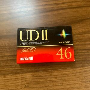 【未開封】 maxell UD Ⅱ 46 UD2・46(F) マクセル　カセットテープ 　ハイポジション