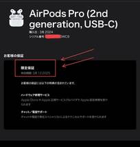 動作品◆純正◆Apple AirPods Pro 第2世代 USB-C★エアポッズ プロ 第二世代 充電器 ケース MTJV3J/A A2968＿Ｃ9_画像2