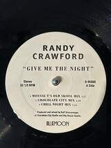 RANDY CRAWFORD / GIVE ME THE NIGHT (12') 90's R&B ジョージ・ベンソン　_画像3