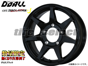 DOALL CST ZERO 1 HYPER +J ゼロワン ハイパー プラス ジェイ ジムニー 5.5J-16 +22/-20 5H139.7 グロスブラック