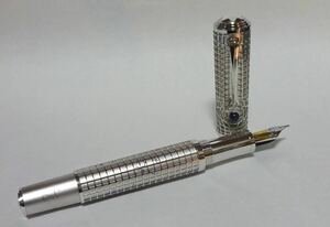 1 times only large price decline! Montblanc fountain pen Albert *a in shu Thai n Limited Edition 99 worldwide limitation 99ps.@ regular price 306 ten thousand 9000 jpy nibM