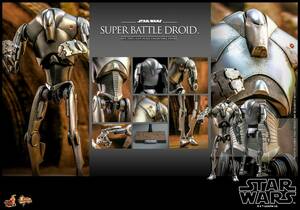  hot игрушки Movie * master-piece Star * War z эпизод 2/k заем. .. super * Battle * Droid фигурка новый товар 