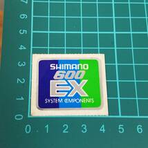 #2 SHIMANO 600 EX　シマノ シール　ステッカー　sticker　 New Old Stock (NOS)_画像7