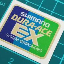 #3 SHIMANO DURA-ACE EX　シマノ　デュラエース　シール　ステッカー　sticker　 New Old Stock (NOS)_画像4