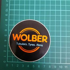 #10　WOLBER 　ウォルバー　　シール　ステッカー　sticker　 New Old Stock (NOS)