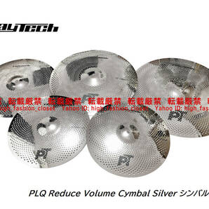 【送料無料】PLAYTECH プレイテック PLQ Reduce Volume Cymbal 5枚セット 消音 シンバル pearl zildjian ジルジャン paiste パイステ