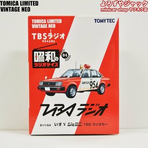 トミカリミテッドヴィンテージネオ 昭和のラジオデイズ 04 いすゞ ジェミニ TBS ラジオカー