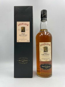 【未開栓】 アベラワー ABERLOUR SINGLE HIGHLAND MALT SCOTCH WHISKY ウイスキー 700ml 43％ お酒 古酒 漏れ保証なし sg2451-3