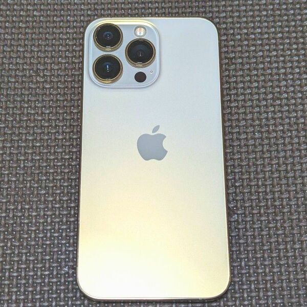 iPhone 13 Pro 256GB ゴールド SIMフリー カメラ注意事項あり