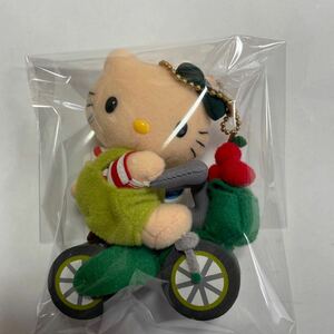 ハローキティ軽井沢限定自転車キティ ぬいぐるみボールチェーンマスコット　 ストラップ