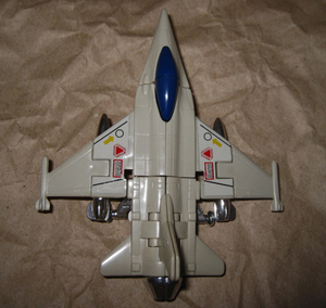 当時品 ビンテージ BANDAI バンダイ ポピー マシンロボ MR-49 ファルコンロボ F-16 1985