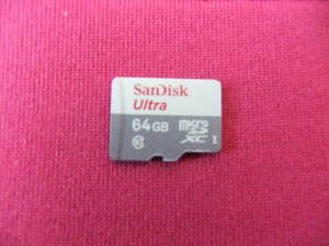 SanDisk MicroSDXC 64GB Class10 ULTRA UHS-I サンディスク マイクロSDカード