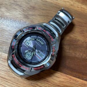 【ジャンク】CASIO G-SHOCK GW-1210J 電波ソーラー 可動品 詳細動作未確認 検 GW-1200J