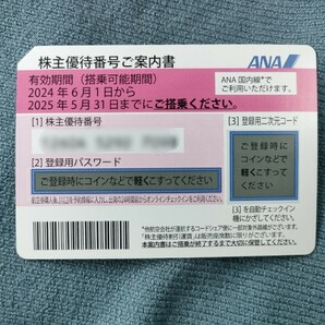 最新 送料無料☆★全日空ANA株主優待券8枚セット 2024年6月1日～2025年5月31日の画像3