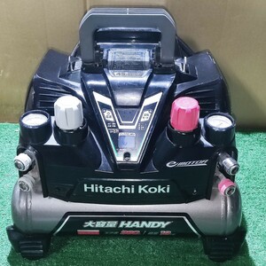 【中古・修理品】日立☆Hikoki★エアーコンプレッサー☆EC1245H2○満タンまで約5分30