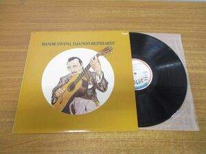 ▲01)【同梱不可】Django Reinhardt/Minor Swing/ジャンゴ・ラインハルト/マイナー・スウィング/LPレコード/国内盤/ジャズ/YX-4049/A