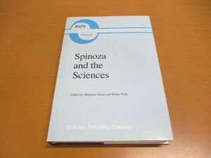 ▲01)【同梱不可】Spinoza and the Sciences/BSPS 91/Marjorie Grene/Springer/シュプリンガー/洋書/スピノザと科学/A