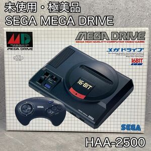 新品・未使用幻の廃盤品 極美品 メガドライブ MEGA DRIVE HAA-2500 SEGA 箱・説明書・本体・コントローラ レトロ セガ