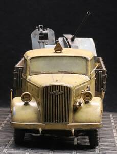 1/35 Germany army Opel Blitz (OPEL BLITZ) half truck 20 millimeter against empty machine . installing Ver work final product 