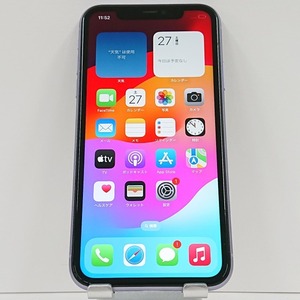 iPhone11 64GB au パープル 送料無料 即決 本体 c04076