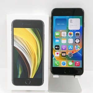 iPhoneSE 第2世代 64GB au ブラック 送料無料 即決 本体 c04423