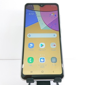 Galaxy A21 シンプル SCV49 au ホワイト 送料無料 即決 本体 c04732