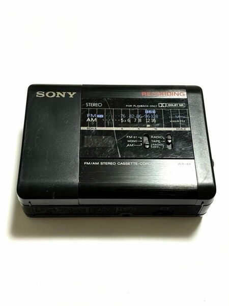 SONY カセットレコーダー　WA-44 ジャンク品