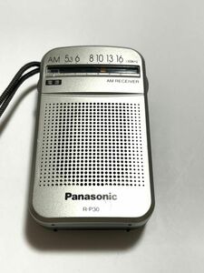 Panasonic ポケットラジオ AMラジオ　R-P30 動作品