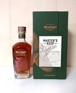 WILD TURKEY ワイルドターキー MASTER'S KEEP マスターズキープ CORNERSTONE コーナーストーン 750ml 109 PROOF 未開封 箱付き