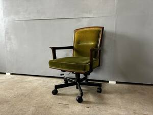 [maruni] Marni земля средний море серии arm рабочий стул рабочий стул офис стул рабочий стул стул стул стул плюш "мокет" зеленый 