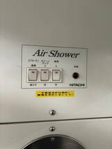 041705HITACHI日立PJC三相200VエアーシャワークリーンルームAIR SHOWER 一人用 出入口付き 現場にて動作確認済 ガレージ車庫倉庫事務所に直_画像3