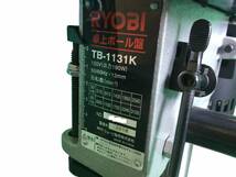 ☆中古品☆RYOBI リョービ 100V 卓上ボール盤 TB-1131K 木工金属両用 バイス 電気ドリル 木工加工 90254_画像10