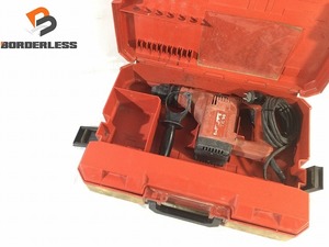 ☆中古品☆HILTI ヒルティ 100V ロータリーハンマードリル TE14 ケース付 SDSプラス コード式 ロータリハンマドリル 穴あけ 穿孔 89553