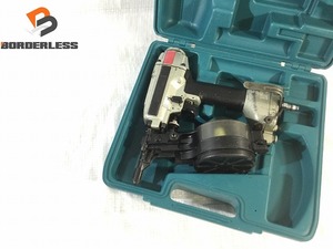 ☆中古品☆makita マキタ 50ｍｍ 常圧 エア釘打機 AN513 釘打ち機 エアーツール エア工具 内装業 ロール釘打ち 90196