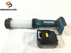 ☆中古品☆makita マキタ 14.4V/18V 充電式LEDワークライト ML807 バッテリー1個(14.4V3.0Ah)付 89726