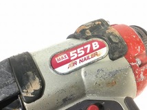 ☆中古品☆MAX マックス 常圧 フロア用エアネイラ TA-557B/957T フロア ケース付 肩巾9mm 足長57mm フロアタッカー エアタッカー 90642_画像10