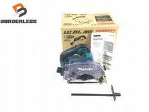 ☆未使用品☆makita マキタ 18V 125mm 充電式防じんマルノコ KS513DZ 本体のみ 青/ブルー 切断機 90452_画像1