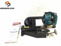 ☆中古 替刃&土台付☆makita マキタ 6型ポータブルバンドソー 2106 チェーンバイス スタンド 替刃付 90813_画像1