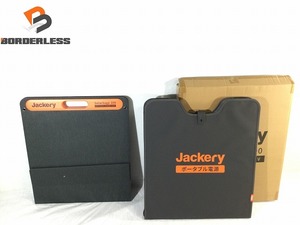 ☆未使用品☆Jackery ジャクリー 200W ソーラーパネル SolarSaga 200 JS-200C 4枚折り ポータブル電源用 防災 キャンプ 86781