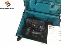 ☆未使用品☆makita マキタ 40Vmax 125mm 充電式防じんマルノコ KS004GRDX バッテリー2個(40Vmax 2.5Ah) 充電器 ケース付き 89104_画像1